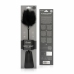 EasyToys 2-in-1 Black Dual-Ended Feather Tickler & Whip 39 cm