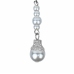 EasyToys Silver Adjustable Nipple Clamps with Decorative Pearls