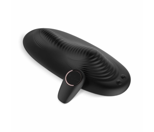 Vibe Pad Double Vibration Remote Control System Black Silicone