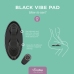 Vibe Pad Double Vibration Remote Control System Black Silicone