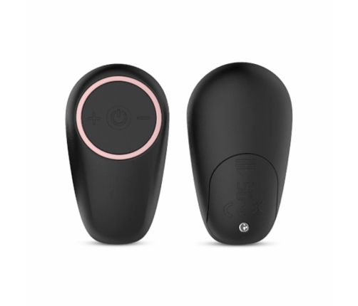 Vibe Pad Double Vibration Remote Control System Black Silicone