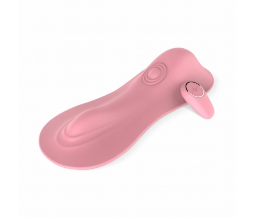 Vibe Pad Pink by Dream Toys - Dual Tapping & Vibrating Intimate Device