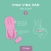 Vibe Pad Pink by Dream Toys - Dual Tapping & Vibrating Intimate Device