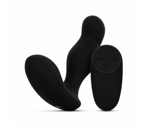 Svakom Hannes Prostate Massager with Wireless Remote, Black, 10 Modes