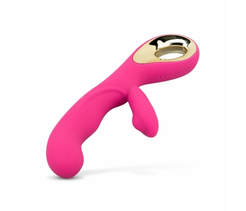 FeelzToys Tarzan Dual-Action Silicone Vibrator Pink USB Rechargeable