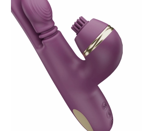 Vibe Collection Trio Tap Multi-Function Silicone Stimulation Device Pink