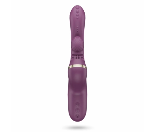 Vibe Collection Trio Tap Multi-Function Silicone Stimulation Device Pink