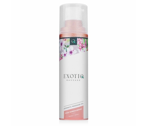 Exotiq Massage Oil Rich Sandalwood 100ml - Nourishing Aromatic Blend
