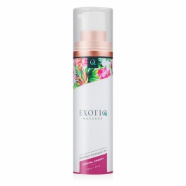 Exotiq Sensual Cherry Massage Oil 100ml - Nourishing Formula with Cherry Aroma