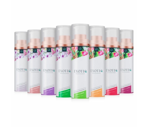 Exotiq Sensual Cherry Massage Oil 100ml - Nourishing Formula with Cherry Aroma