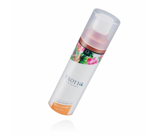 Exotiq Massage Oil Vanilla & Caramel 100ml - Nourishing Aromatic Formula