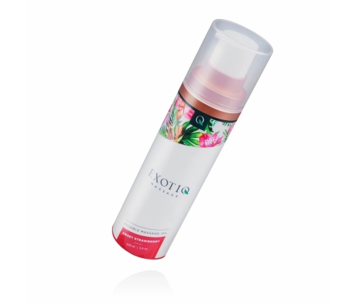 Exotiq Massage Oil Sweet Strawberry 100ml Nourishing Formula