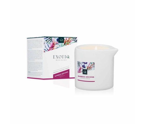 Exotiq Massage Candle Bamboo Orchid 60g - Aromatic Relaxation Formula