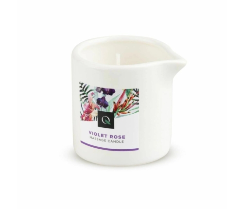 Exotiq Massage Candle Violet Rose 60g - Aromatic Candle Oil for Massage