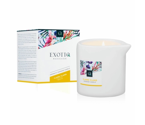 Exotiq Massage Candle Ylang Ylang 200g - Aromatic Relaxation Formula