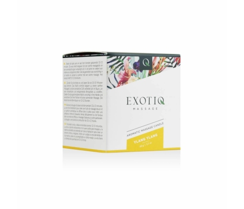 Exotiq Ylang Ylang Scented Massage Candle 60g - Wellness Aromatherapy