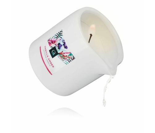 Exotiq Massage Candle Vanilla Amber 200g - Relaxing Scented Oil System