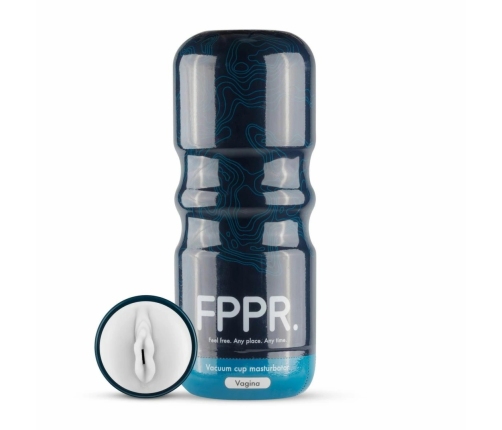 FPPR. Intimate Sleeve White - Anatomical Model with Ribbed Interior