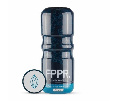 FPPR. Intimate Sleeve White - Anatomical Model with Ribbed Interior