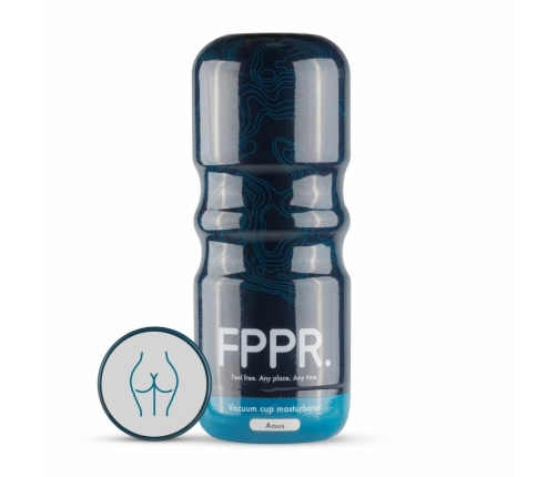 FPPR White Intimate Stimulation Device with Textured Interior - Compact Design