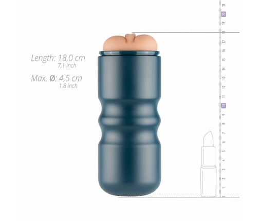 FPPR Intimate Device Mocha - Dark-Toned Anatomical Sleeve