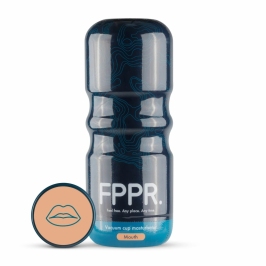 FPPR Mocha Intimate Stimulation Device with Anatomical Mouth Design