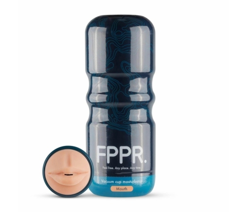 FPPR Mocha Intimate Stimulation Device with Anatomical Mouth Design