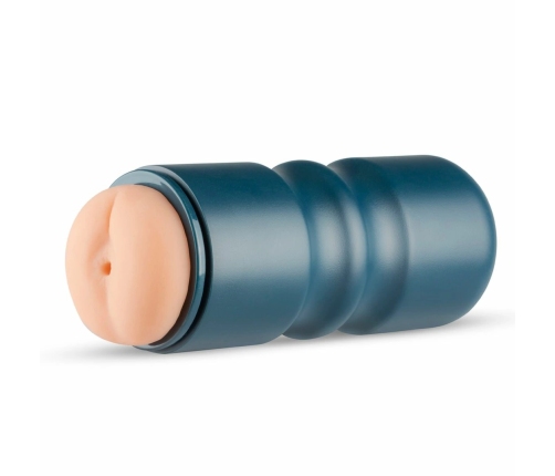 FPPR Mocha Premium Intimate Sleeve with Textured Tunnel, Dark Tone