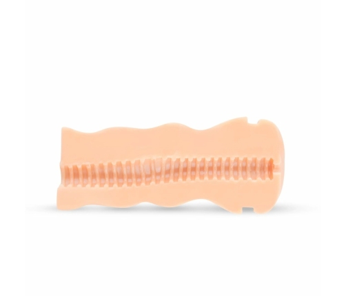 FPPR Mocha Premium Intimate Sleeve with Textured Tunnel, Dark Tone