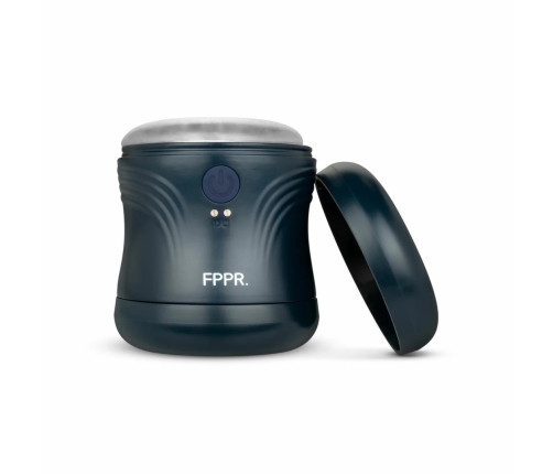 FPPR Dual-Sided Vibrating Sensation Device Black Waterproof Compact