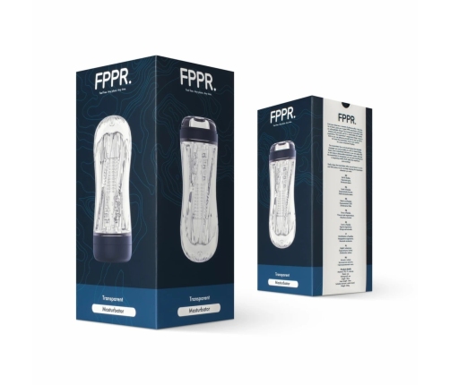 FPPR Transparent Personal Stimulation Device - Ergonomic TPE Sleeve