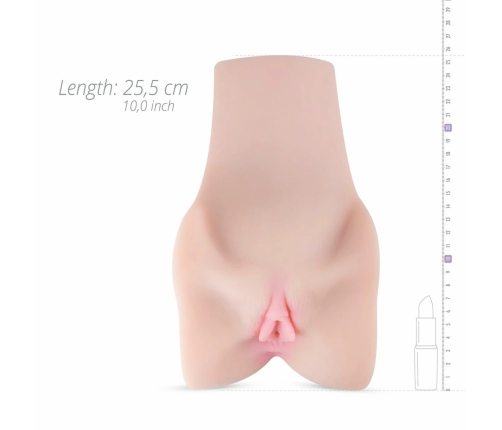 Nina Fox Mega Intimate Machine TPR Dual-Entry Anatomical Model XL