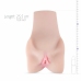 Nina Fox Mega Intimate Machine TPR Dual-Entry Anatomical Model XL