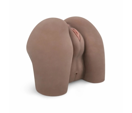 Kiara Summer Intimate Dual-Entry TPR Model - Anatomically Textured, Natural Tone