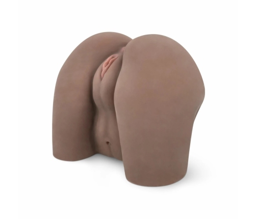 Kiara Summer Intimate Dual-Entry TPR Model - Anatomically Textured, Natural Tone