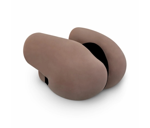 Kiara Summer Intimate Dual-Entry TPR Model - Anatomically Textured, Natural Tone