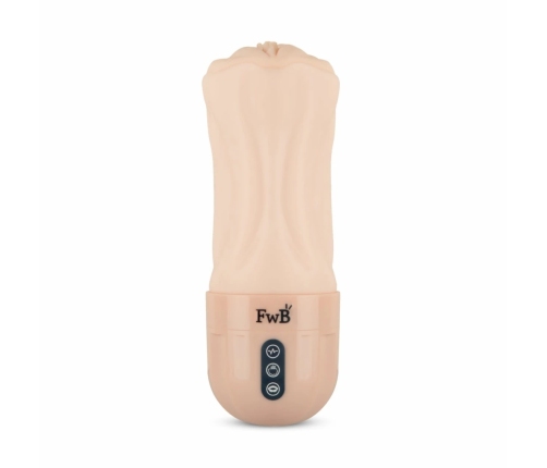 Friend with Benefits Vibrating Suction Intimate Machine Black