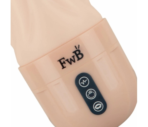 Friend with Benefits Vibrating Suction Intimate Machine Black