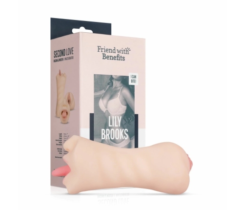 Friend With Benefits Lily Brooks Dual Entry Intimate Device TPR 18cm