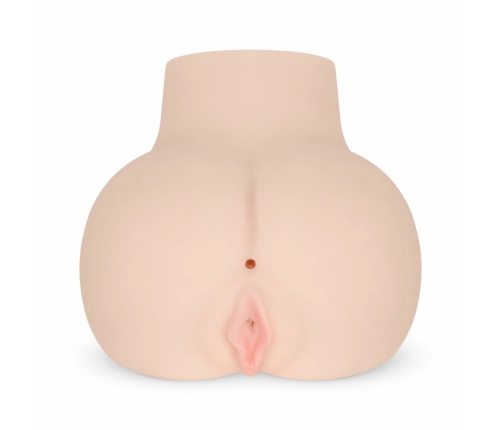 Friend With Benefits Intimate Device with Bullet Vibrator, Dual Entry, Beige