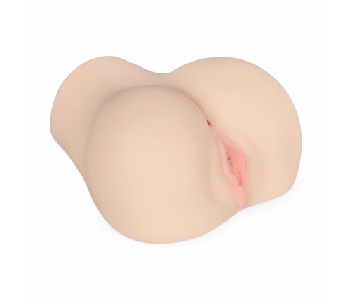 Friend With Benefits Intimate Device with Bullet Vibrator, Dual Entry, Beige