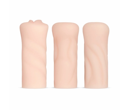 Friend With Benefits Set - Trio of Anatomical Intimate Devices, 3 pcs