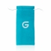 Gildo Glass Intimate Device No. 10 - Transparent with Color Stripes, Medium Size
