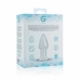 Glas Medium Crystal Clear Glass Intimate Plug - 3.9 cm, Smooth Surface