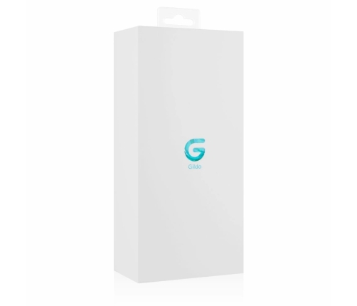 Glas No. 3 Glass Intimate Device with Textured Coloured Accents 19 cm