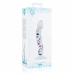 Glas No. 3 Glass Intimate Device with Textured Coloured Accents 19 cm