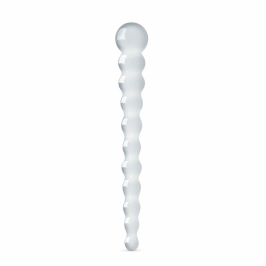 Glas No. 20 Beaded Glass Intimate Model, Clear, 18 cm