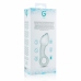 Glas No. 13 Curved Glass Plug with Pull Ring - Transparent, Medium Size