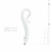Glas Glass Toy No. 14 Transparent Curved Model with Handle 20 cm
