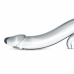 Glas Glass Toy No. 14 Transparent Curved Model with Handle 20 cm